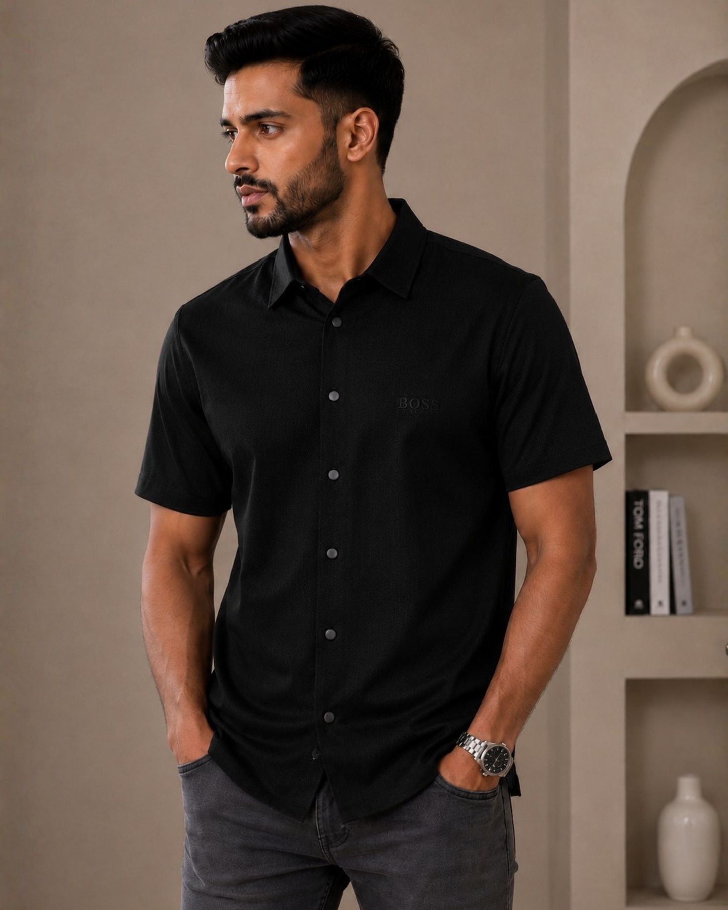 BS : Ribbed Panel Golfer