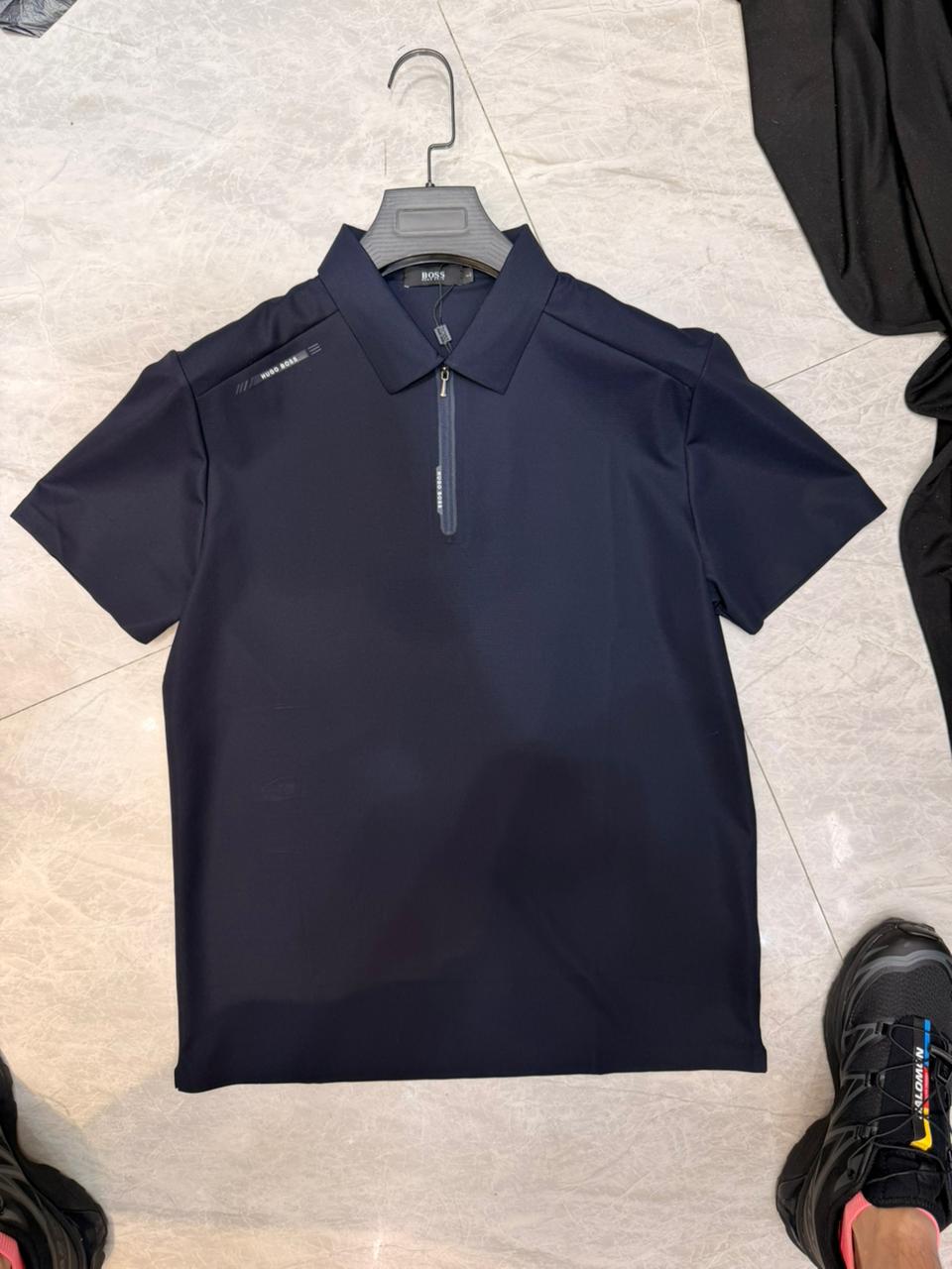 BS : Textured Quarter Zip Golfer