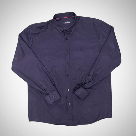 Formal Shirt 2 - Plus Size - Black