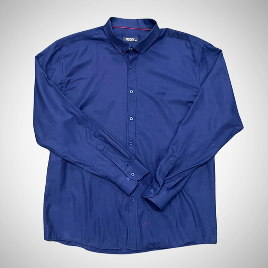 Formal Shirt 2 - Plus Size - Navy