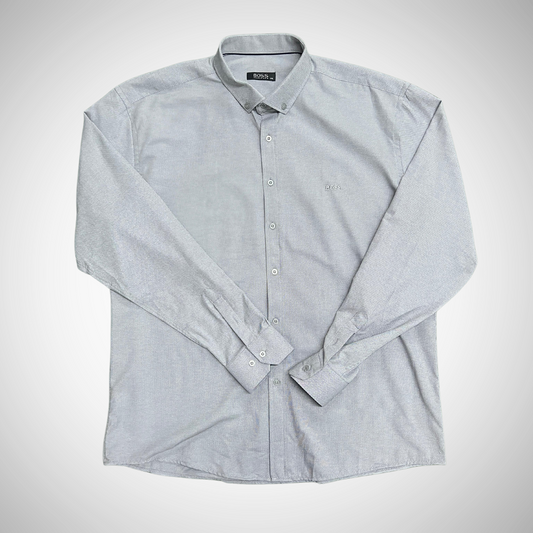 Formal Shirt 2 - Plus Size - Grey