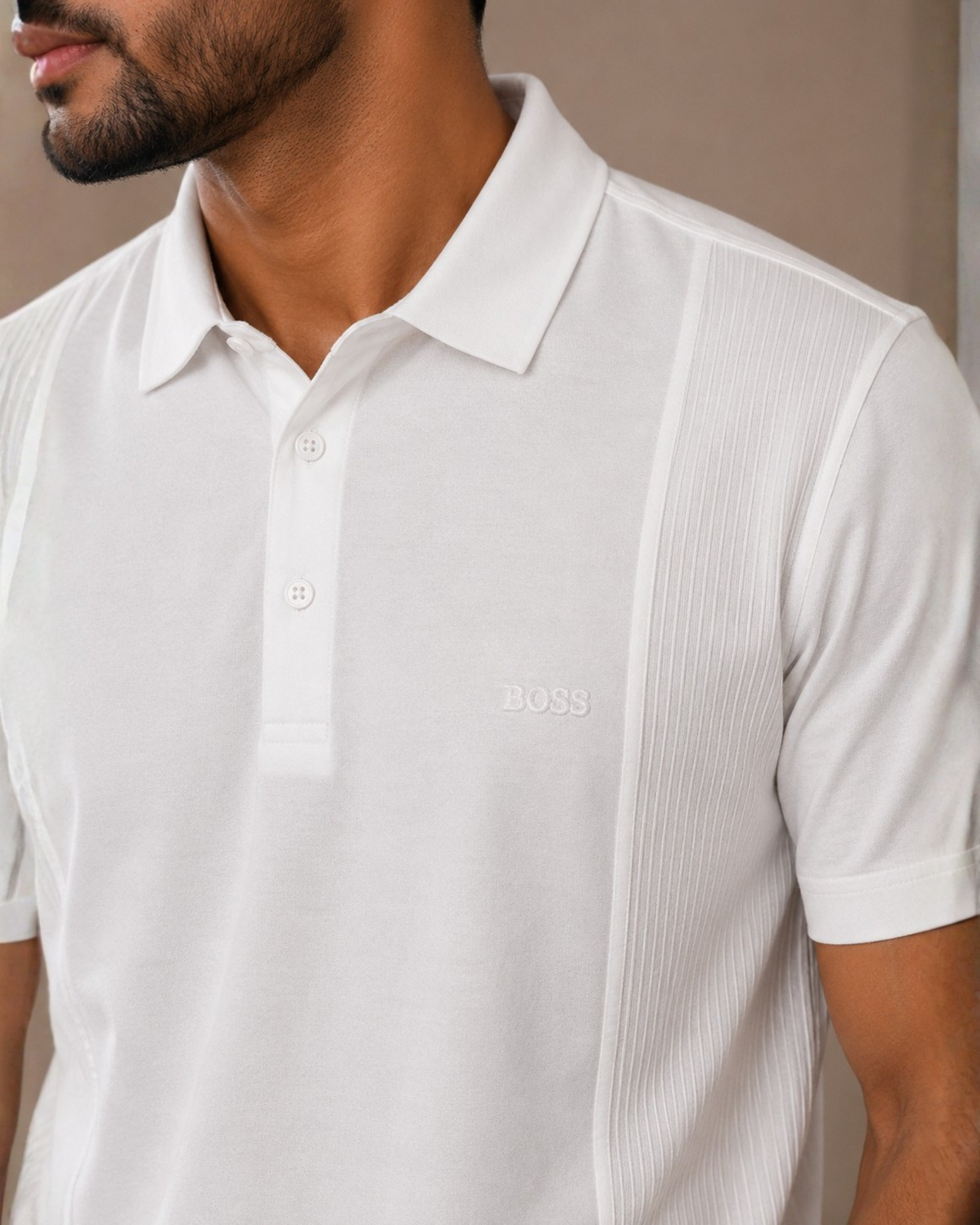 BS : Ribbed Panel Golfer