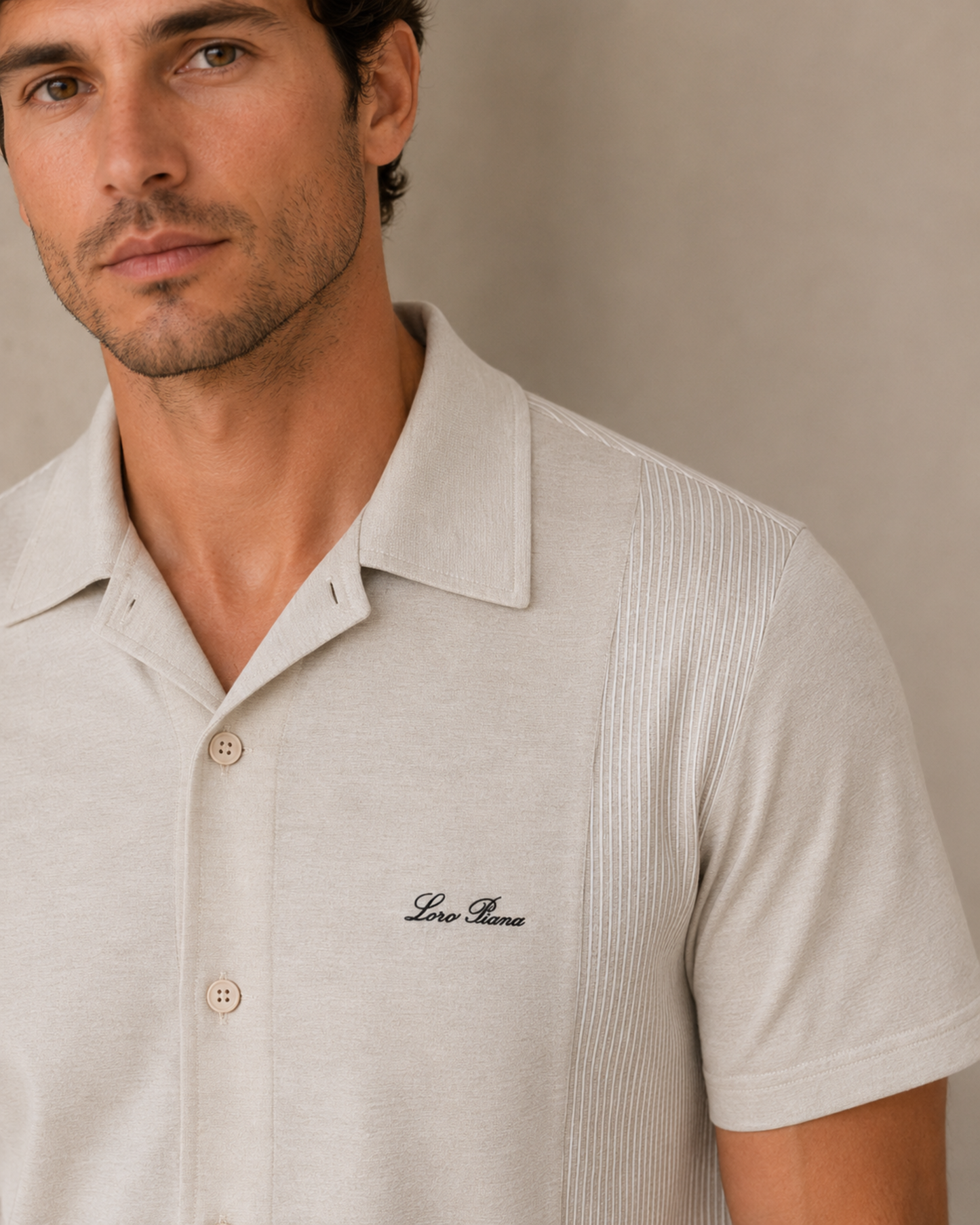 LP : Ribbed Panel Shirt