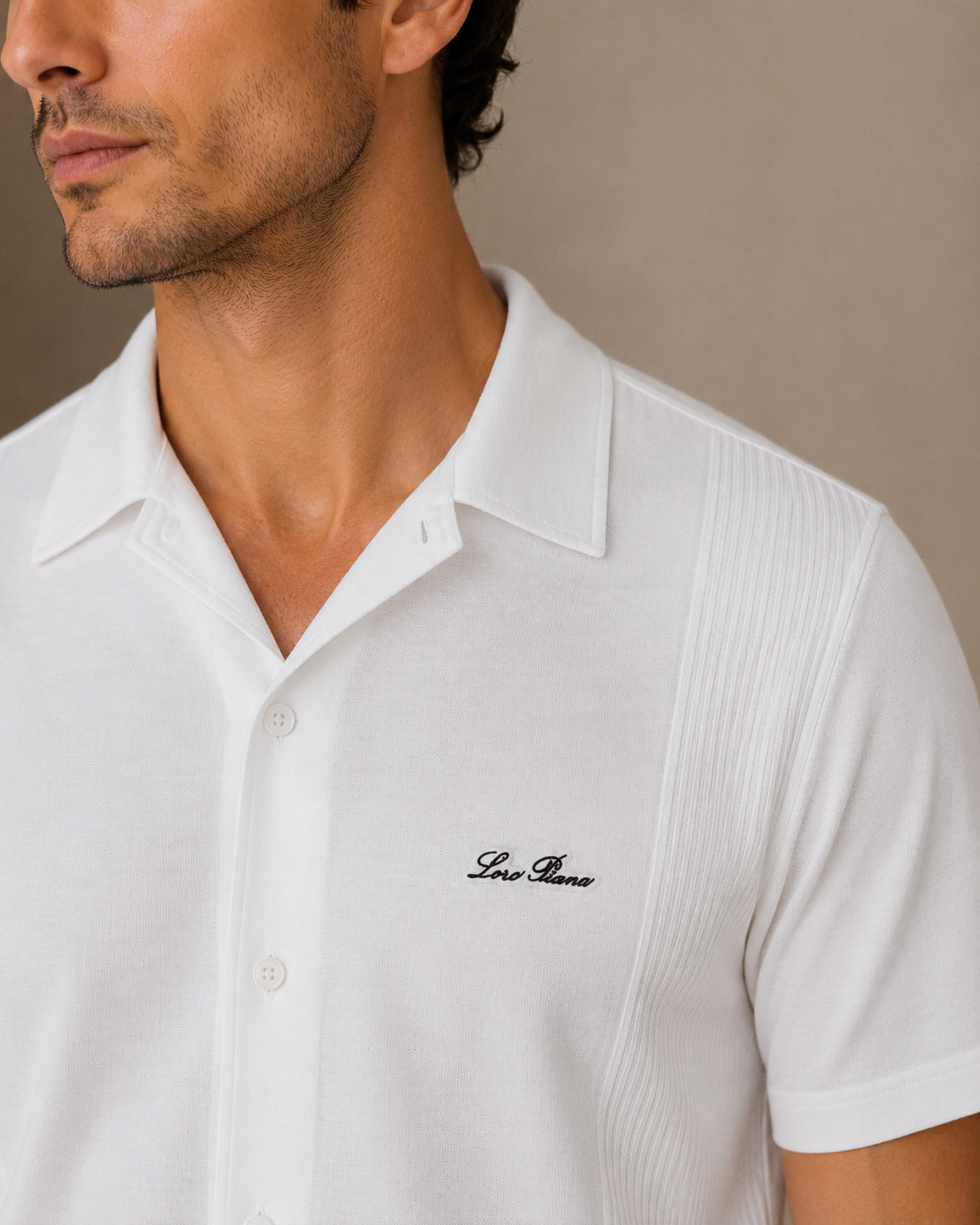LP : Ribbed Panel Shirt